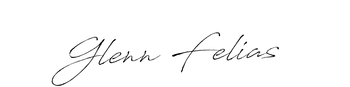 You should practise on your own different ways (Antro_Vectra) to write your name (Glenn Felias) in signature. don't let someone else do it for you. Glenn Felias signature style 6 images and pictures png