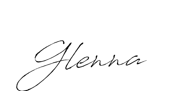 Once you've used our free online signature maker to create your best signature Antro_Vectra style, it's time to enjoy all of the benefits that Glenna name signing documents. Glenna signature style 6 images and pictures png