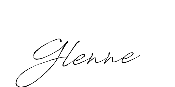 Also we have Glenne name is the best signature style. Create professional handwritten signature collection using Antro_Vectra autograph style. Glenne signature style 6 images and pictures png