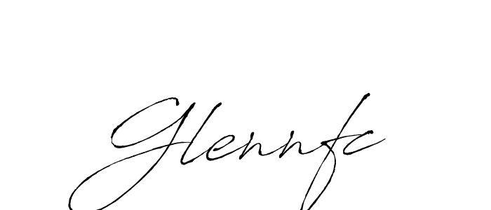 How to make Glennfc signature? Antro_Vectra is a professional autograph style. Create handwritten signature for Glennfc name. Glennfc signature style 6 images and pictures png
