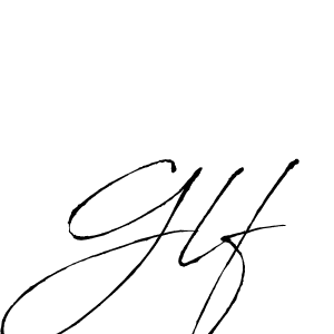 How to Draw Glf signature style? Antro_Vectra is a latest design signature styles for name Glf. Glf signature style 6 images and pictures png