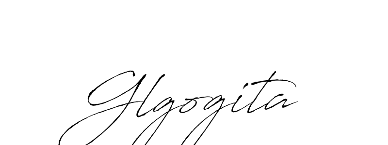 Make a beautiful signature design for name Glgogita. With this signature (Antro_Vectra) style, you can create a handwritten signature for free. Glgogita signature style 6 images and pictures png