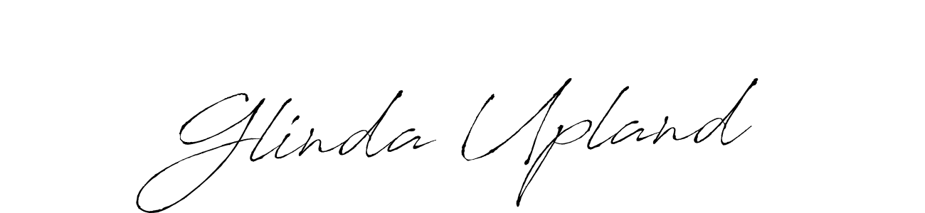 Also we have Glinda Upland name is the best signature style. Create professional handwritten signature collection using Antro_Vectra autograph style. Glinda Upland signature style 6 images and pictures png