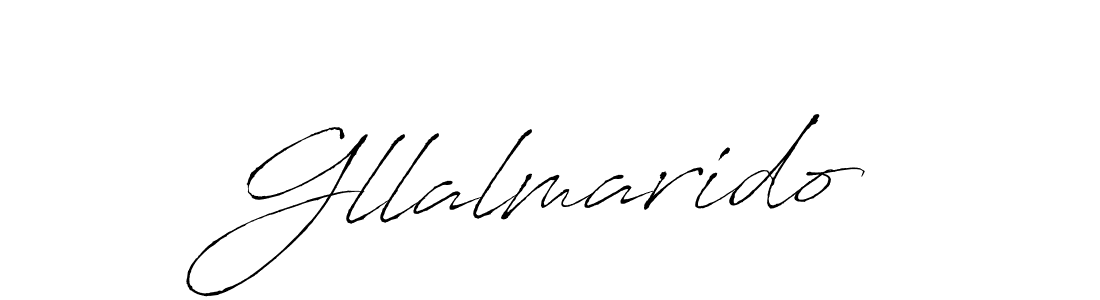 if you are searching for the best signature style for your name Gllalmarido. so please give up your signature search. here we have designed multiple signature styles  using Antro_Vectra. Gllalmarido signature style 6 images and pictures png