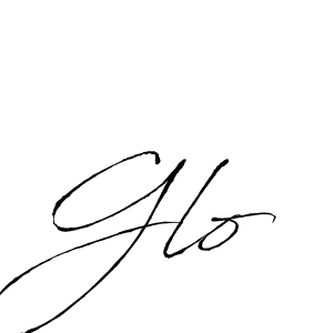 Also we have Glo name is the best signature style. Create professional handwritten signature collection using Antro_Vectra autograph style. Glo signature style 6 images and pictures png