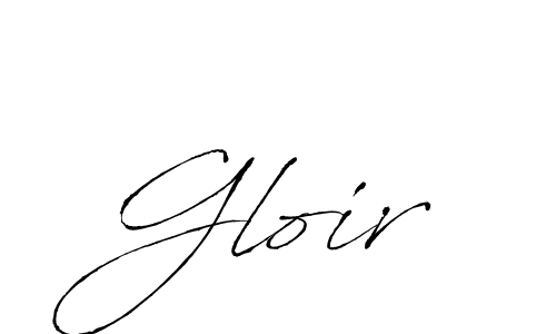 Make a beautiful signature design for name Gloir. Use this online signature maker to create a handwritten signature for free. Gloir signature style 6 images and pictures png