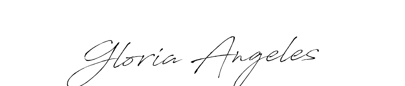 Make a short Gloria Angeles signature style. Manage your documents anywhere anytime using Antro_Vectra. Create and add eSignatures, submit forms, share and send files easily. Gloria Angeles signature style 6 images and pictures png