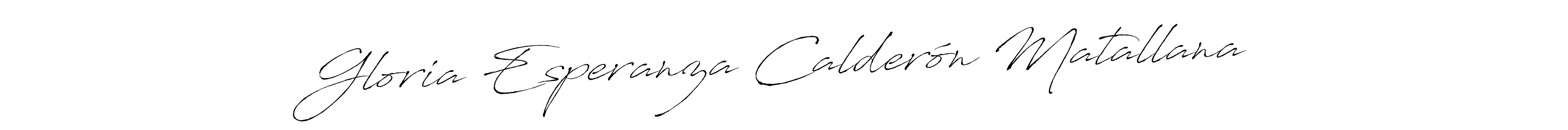 Best and Professional Signature Style for Gloria Esperanza Calderón Matallana. Antro_Vectra Best Signature Style Collection. Gloria Esperanza Calderón Matallana signature style 6 images and pictures png