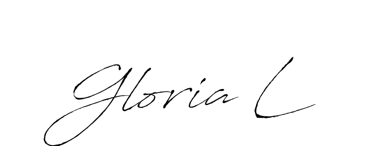 This is the best signature style for the Gloria L name. Also you like these signature font (Antro_Vectra). Mix name signature. Gloria L signature style 6 images and pictures png