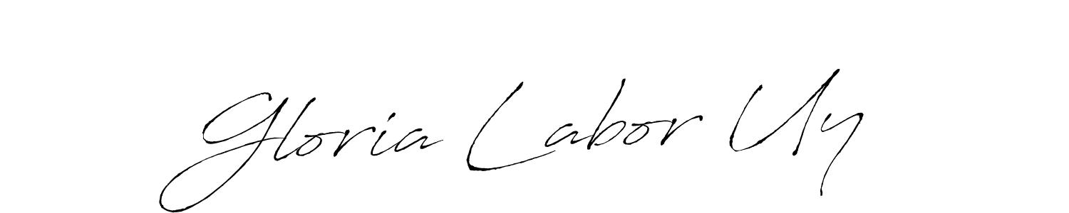 You can use this online signature creator to create a handwritten signature for the name Gloria Labor Uy. This is the best online autograph maker. Gloria Labor Uy signature style 6 images and pictures png