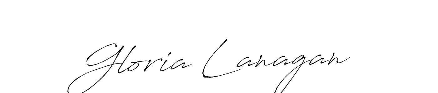 Make a beautiful signature design for name Gloria Lanagan. Use this online signature maker to create a handwritten signature for free. Gloria Lanagan signature style 6 images and pictures png
