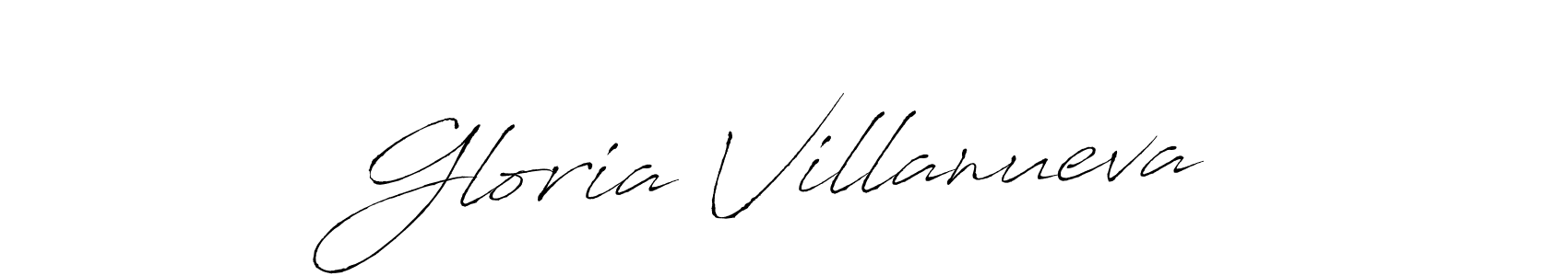 It looks lik you need a new signature style for name Gloria Villanueva. Design unique handwritten (Antro_Vectra) signature with our free signature maker in just a few clicks. Gloria Villanueva signature style 6 images and pictures png
