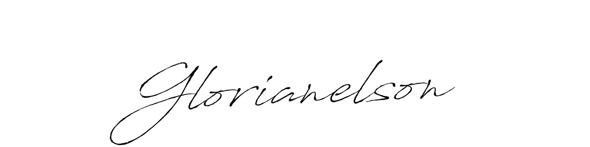 Antro_Vectra is a professional signature style that is perfect for those who want to add a touch of class to their signature. It is also a great choice for those who want to make their signature more unique. Get Glorianelson name to fancy signature for free. Glorianelson signature style 6 images and pictures png