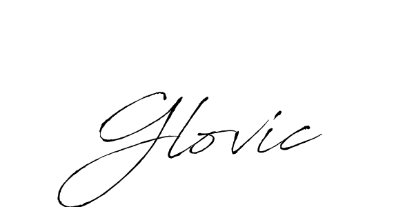 Make a beautiful signature design for name Glovic. Use this online signature maker to create a handwritten signature for free. Glovic signature style 6 images and pictures png