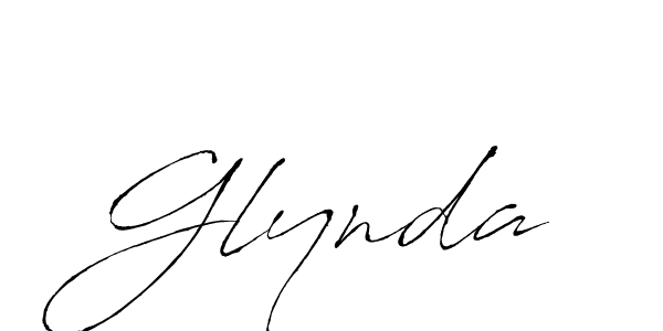 How to make Glynda name signature. Use Antro_Vectra style for creating short signs online. This is the latest handwritten sign. Glynda signature style 6 images and pictures png