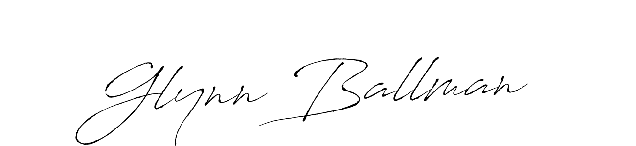 Use a signature maker to create a handwritten signature online. With this signature software, you can design (Antro_Vectra) your own signature for name Glynn Ballman. Glynn Ballman signature style 6 images and pictures png