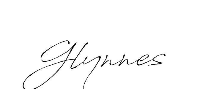 Glynnes stylish signature style. Best Handwritten Sign (Antro_Vectra) for my name. Handwritten Signature Collection Ideas for my name Glynnes. Glynnes signature style 6 images and pictures png