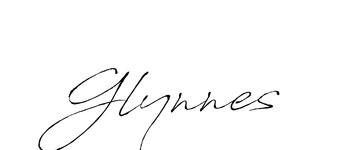 Use a signature maker to create a handwritten signature online. With this signature software, you can design (Antro_Vectra) your own signature for name Glynnes. Glynnes signature style 6 images and pictures png