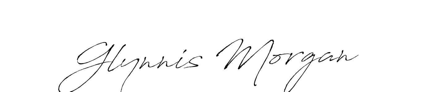 Design your own signature with our free online signature maker. With this signature software, you can create a handwritten (Antro_Vectra) signature for name Glynnis Morgan. Glynnis Morgan signature style 6 images and pictures png