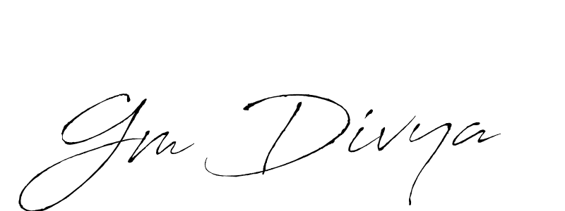 if you are searching for the best signature style for your name Gm Divya. so please give up your signature search. here we have designed multiple signature styles  using Antro_Vectra. Gm Divya signature style 6 images and pictures png