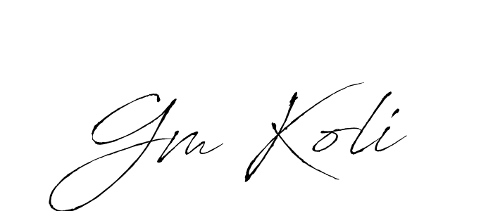 Best and Professional Signature Style for Gm Koli. Antro_Vectra Best Signature Style Collection. Gm Koli signature style 6 images and pictures png