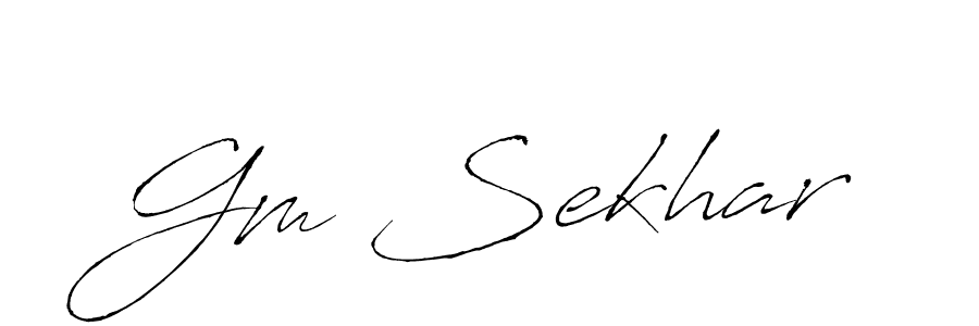 Best and Professional Signature Style for Gm Sekhar. Antro_Vectra Best Signature Style Collection. Gm Sekhar signature style 6 images and pictures png