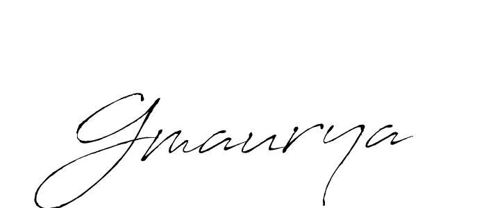 How to make Gmaurya name signature. Use Antro_Vectra style for creating short signs online. This is the latest handwritten sign. Gmaurya signature style 6 images and pictures png