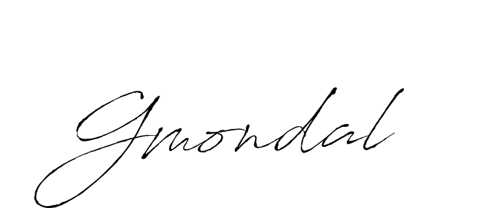 You should practise on your own different ways (Antro_Vectra) to write your name (Gmondal) in signature. don't let someone else do it for you. Gmondal signature style 6 images and pictures png