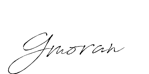 Create a beautiful signature design for name Gmoran. With this signature (Antro_Vectra) fonts, you can make a handwritten signature for free. Gmoran signature style 6 images and pictures png