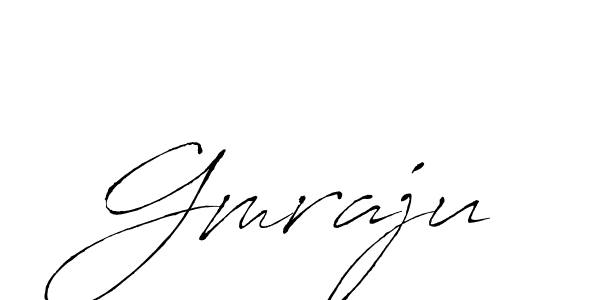 if you are searching for the best signature style for your name Gmraju. so please give up your signature search. here we have designed multiple signature styles  using Antro_Vectra. Gmraju signature style 6 images and pictures png
