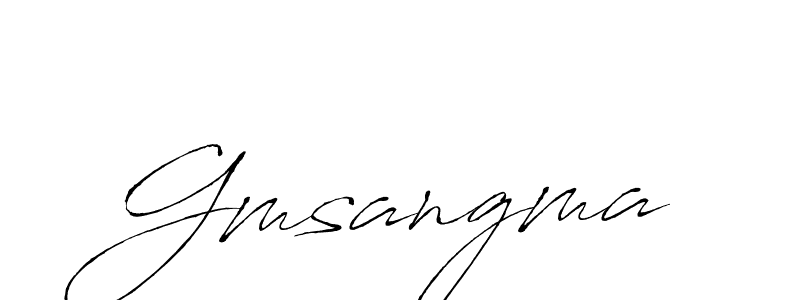 This is the best signature style for the Gmsangma name. Also you like these signature font (Antro_Vectra). Mix name signature. Gmsangma signature style 6 images and pictures png