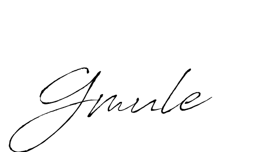 Also You can easily find your signature by using the search form. We will create Gmule name handwritten signature images for you free of cost using Antro_Vectra sign style. Gmule signature style 6 images and pictures png