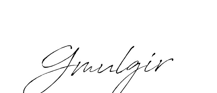 Design your own signature with our free online signature maker. With this signature software, you can create a handwritten (Antro_Vectra) signature for name Gmulgir. Gmulgir signature style 6 images and pictures png