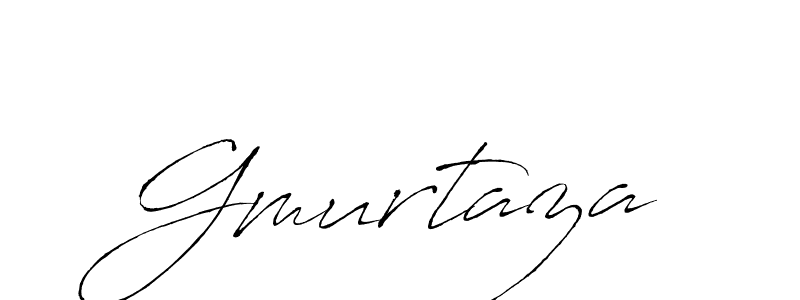 How to make Gmurtaza name signature. Use Antro_Vectra style for creating short signs online. This is the latest handwritten sign. Gmurtaza signature style 6 images and pictures png