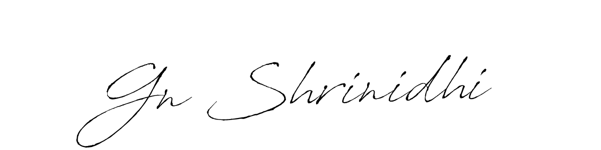 Once you've used our free online signature maker to create your best signature Antro_Vectra style, it's time to enjoy all of the benefits that Gn Shrinidhi name signing documents. Gn Shrinidhi signature style 6 images and pictures png