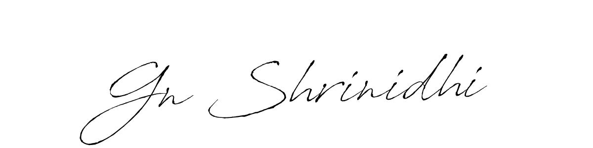 Once you've used our free online signature maker to create your best signature Antro_Vectra style, it's time to enjoy all of the benefits that Gn Shrinidhi name signing documents. Gn Shrinidhi signature style 6 images and pictures png