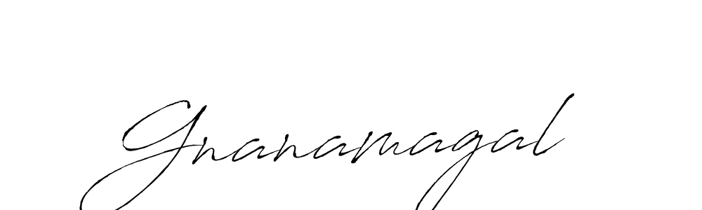 Gnanamagal stylish signature style. Best Handwritten Sign (Antro_Vectra) for my name. Handwritten Signature Collection Ideas for my name Gnanamagal. Gnanamagal signature style 6 images and pictures png