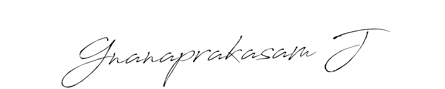 Also we have Gnanaprakasam J name is the best signature style. Create professional handwritten signature collection using Antro_Vectra autograph style. Gnanaprakasam J signature style 6 images and pictures png