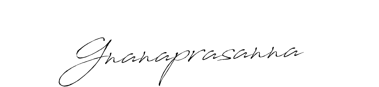 Use a signature maker to create a handwritten signature online. With this signature software, you can design (Antro_Vectra) your own signature for name Gnanaprasanna. Gnanaprasanna signature style 6 images and pictures png