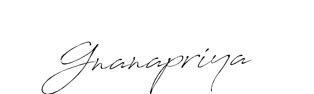 Make a beautiful signature design for name Gnanapriya. With this signature (Antro_Vectra) style, you can create a handwritten signature for free. Gnanapriya signature style 6 images and pictures png