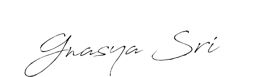 Gnasya Sri stylish signature style. Best Handwritten Sign (Antro_Vectra) for my name. Handwritten Signature Collection Ideas for my name Gnasya Sri. Gnasya Sri signature style 6 images and pictures png