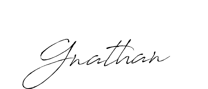 Create a beautiful signature design for name Gnathan. With this signature (Antro_Vectra) fonts, you can make a handwritten signature for free. Gnathan signature style 6 images and pictures png