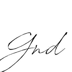 You should practise on your own different ways (Antro_Vectra) to write your name (Gnd) in signature. don't let someone else do it for you. Gnd signature style 6 images and pictures png