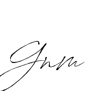 Also You can easily find your signature by using the search form. We will create Gnm name handwritten signature images for you free of cost using Antro_Vectra sign style. Gnm signature style 6 images and pictures png