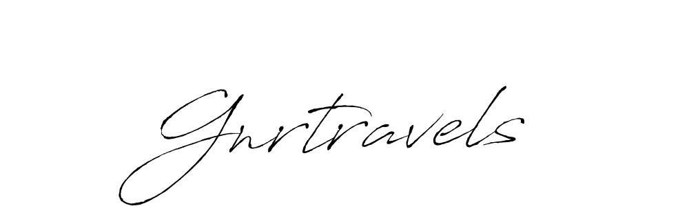 if you are searching for the best signature style for your name Gnrtravels. so please give up your signature search. here we have designed multiple signature styles  using Antro_Vectra. Gnrtravels signature style 6 images and pictures png