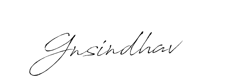 This is the best signature style for the Gnsindhav name. Also you like these signature font (Antro_Vectra). Mix name signature. Gnsindhav signature style 6 images and pictures png