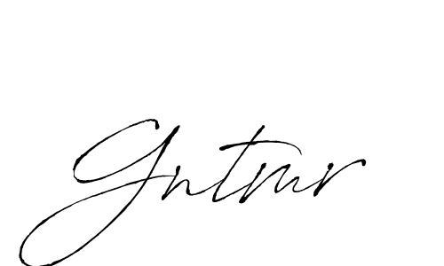 Use a signature maker to create a handwritten signature online. With this signature software, you can design (Antro_Vectra) your own signature for name Gntmr. Gntmr signature style 6 images and pictures png