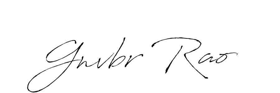 Similarly Antro_Vectra is the best handwritten signature design. Signature creator online .You can use it as an online autograph creator for name Gnvbr Rao. Gnvbr Rao signature style 6 images and pictures png