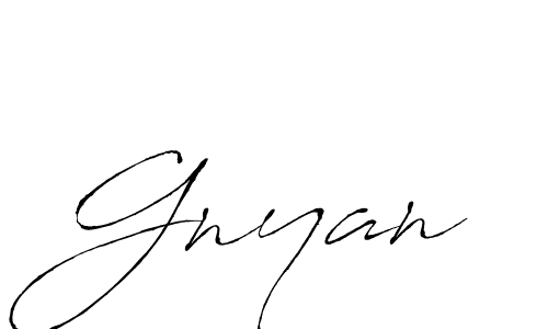 Best and Professional Signature Style for Gnyan. Antro_Vectra Best Signature Style Collection. Gnyan signature style 6 images and pictures png