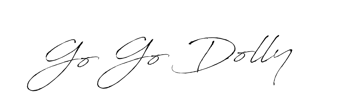 Also You can easily find your signature by using the search form. We will create Go Go Dolly name handwritten signature images for you free of cost using Antro_Vectra sign style. Go Go Dolly signature style 6 images and pictures png